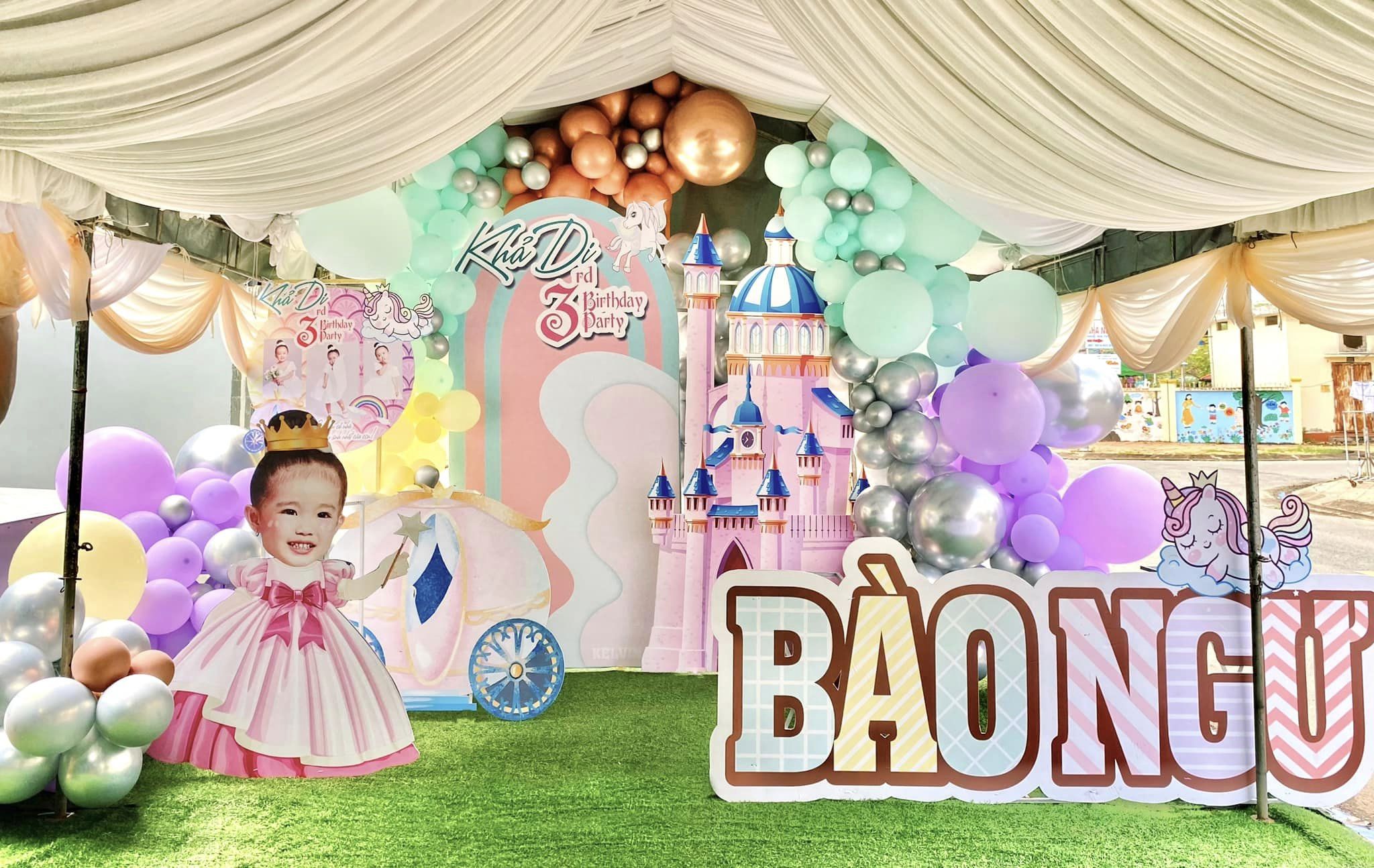 Happy 3rd Birthday bé Bào Ngư cute 1