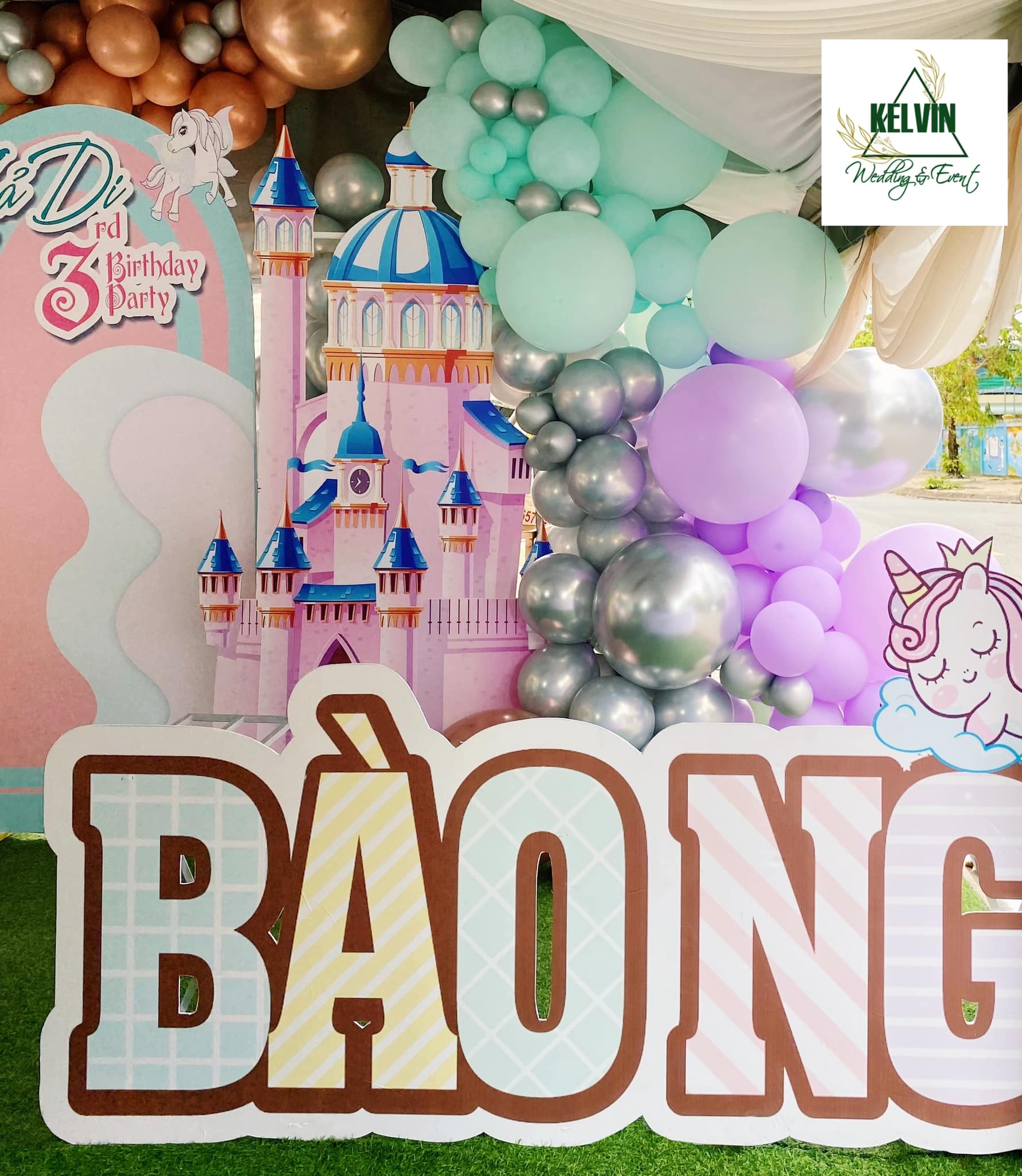 Happy 3rd Birthday bé Bào Ngư cute 4