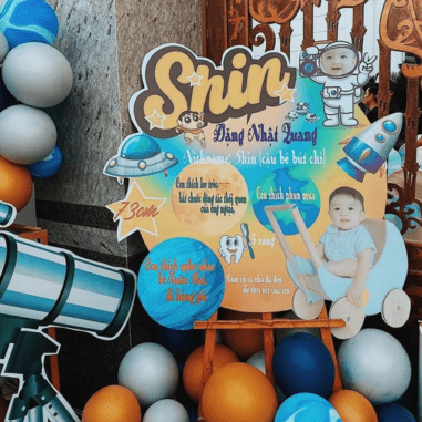 Portfolio - Thiết kế tiệc Thôi nôi & Sinh nhật-min